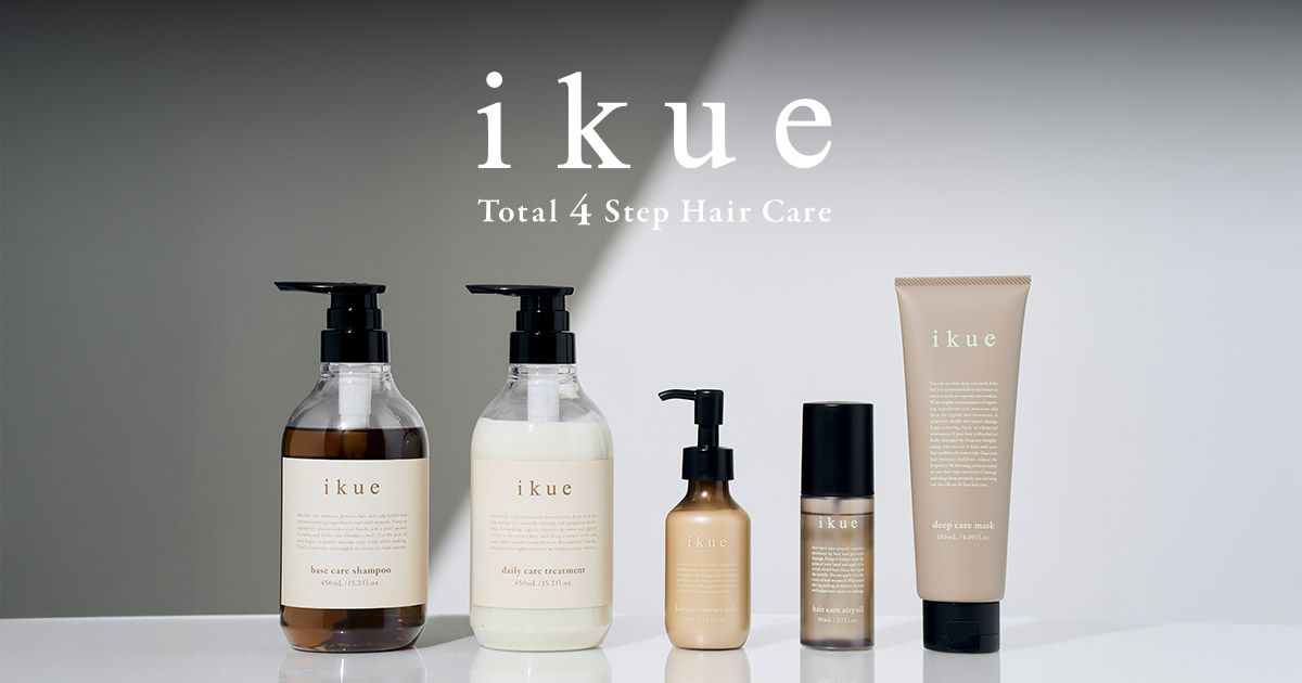 IKUE｜幾重 サロンシャンプー&トリートメント [公式サイト]
