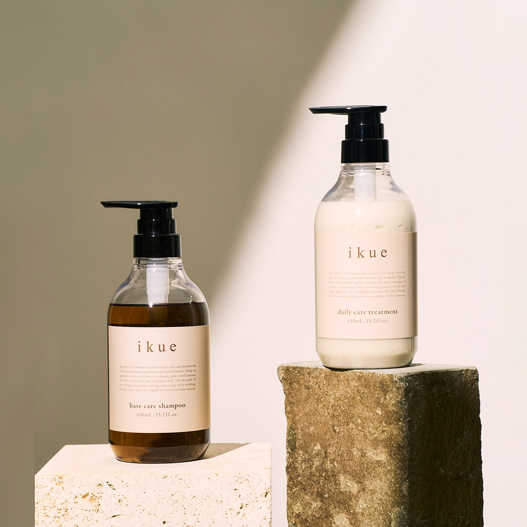 ikue total 4step hair care シャンプー＆トリートメントセット