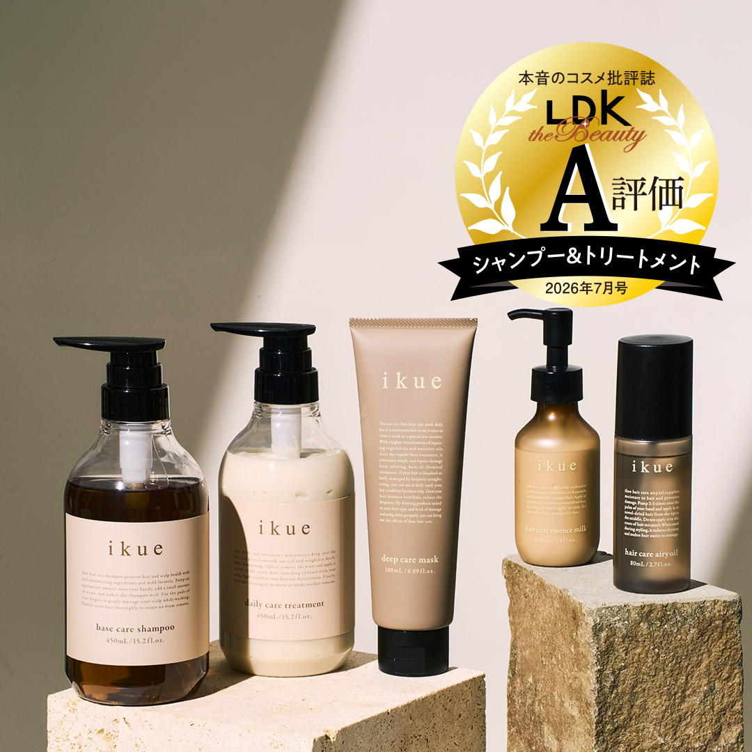 ikue total 4step hair care トータルケア 5点セット