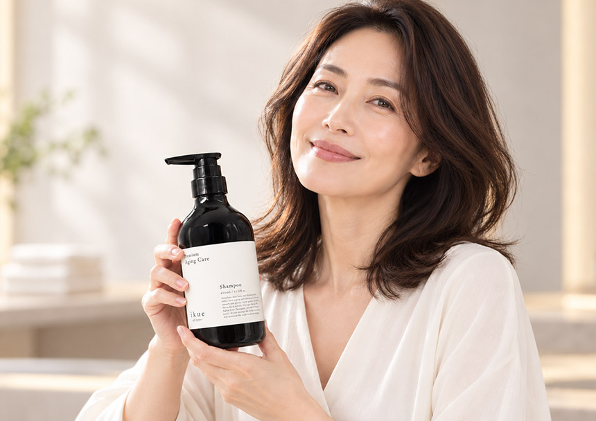 悩みが増える大人髪に、サロン品質の成分で応える。