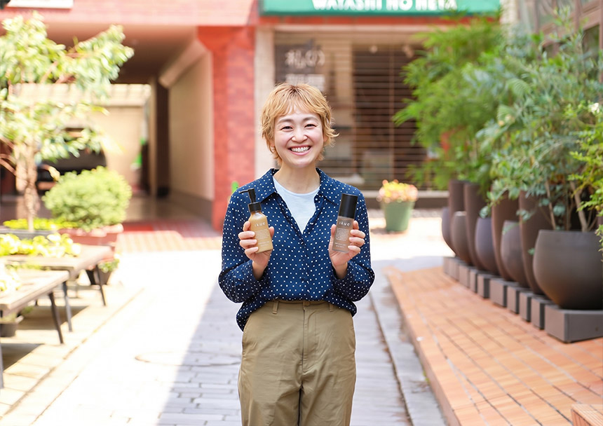 ディアローグ 自由が丘ラズ店 スタイリスト 菅 / 天然のウェーブが綺麗に出るように